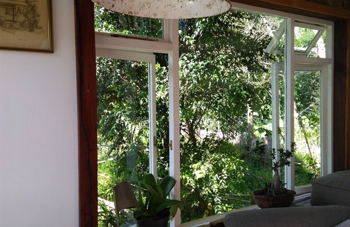 Storms River Cabina | Boutique Cabina del bosque de la vendimia, panorámicas Vistas Loft