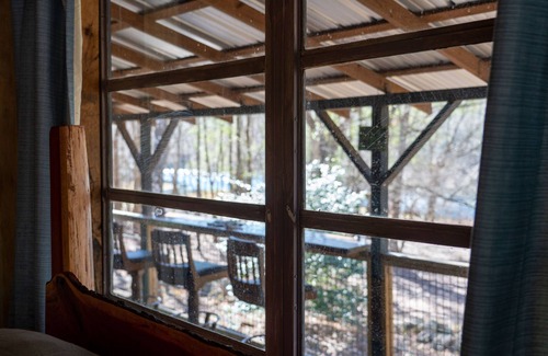 Fort White Casa | Bowman's Landing Spring House en el río Santa Fe
