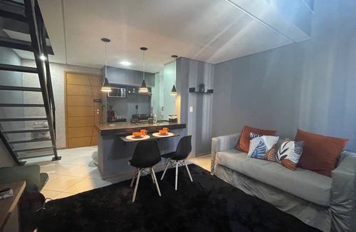 Bauru Apartamento | Charming loft (CPO, Centrinho USP, Bauru Shopping)