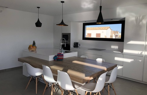 Lajares Villa | Villa nueva y moderna en Lajares (Fuerteventura) con piscina climatizada