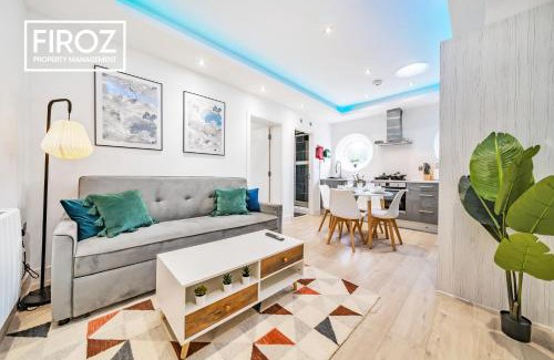 Rushmoor District Apartamento | Brand New 1 Bed 1 Bath, Modern Town Center Apartment, Netflix By Redwood Stays