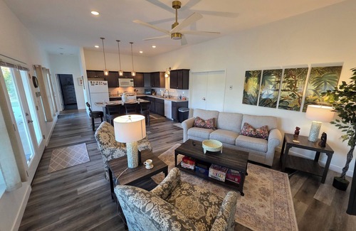 Evart Casa | Brand New Barndominium on 40 Acres with Private Lake