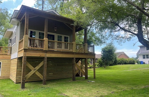 Wilmington Cabaña | Brand New Custom 1BR 1BA Cozy Creekside Cottage on Wilmington's Cross City Trail