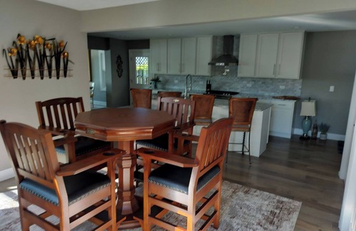 Round Lake Casa | Brand new from the studs to the pillows! The Lakeshore House..