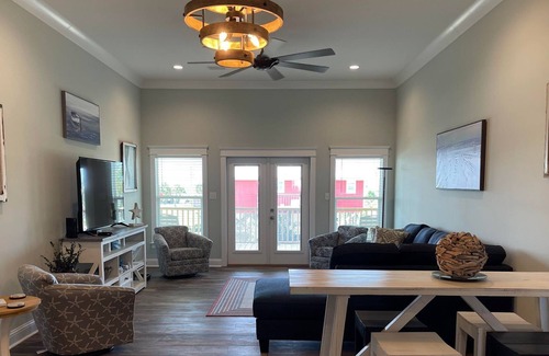 Fort Morgan Pines Casa | Brand New Home with Amazing Bay Views and 1-1/2 Block Walk to Gulf of Mexico