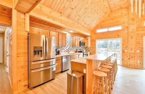 Tannersville Casa | Brand New Mega Mansion 10BR 6 Bath 6000 Sq Log Home in Hunter
