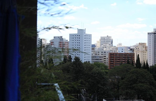Consolacao Apartamento | Brand new studio with parking space, balcony, gym and reliable wi-fi!