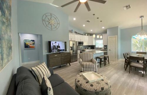 Fort Myers Beach Casa | Brand New Tropical Paradise Pool Home - Walk to Beach and Downtown