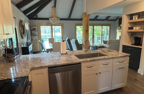 Big Canoe Casa | Breathtaking lake views, steps from beach, golf, and clubhouse. Renovated home!