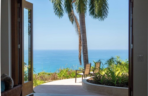 Malpaís Villa | Impresionantes puestas de sol y sorprendentes vistas al mar en Mal País. Duerme 12 a 16.