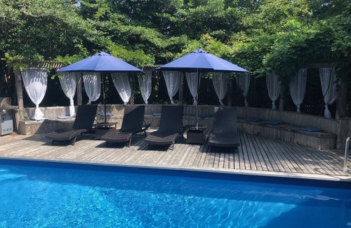 Fire Island Pines Casa | Breathtaking secluded resort property one block from ocean