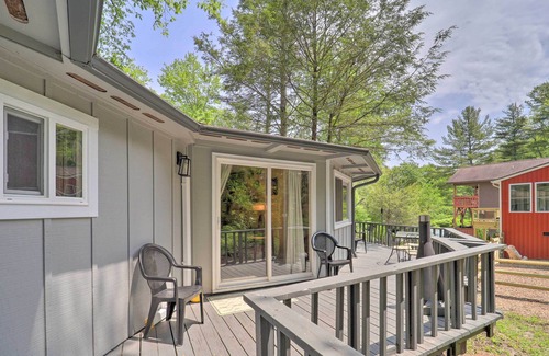 Mill Ridge Casa | Bright Banner Elk Home w/ Fireplace Near Sugar Mtn