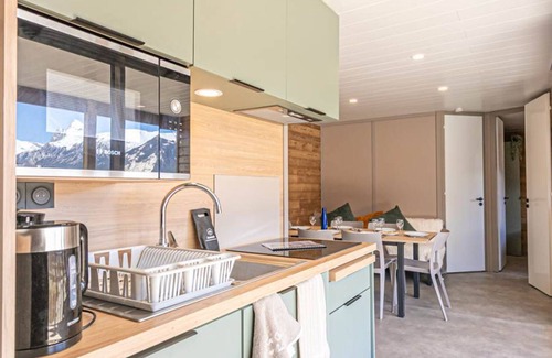 Aussois Chalet De Esquí | Chalet luminoso con vista, 6 pers, en Aussois