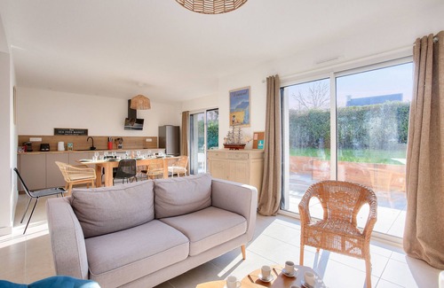 Saint-Briac-sur-Mer Chalet De Esquí | Casa luminosa para 8 con gran jardín