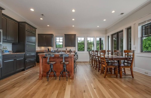 Mill Spring Casa | Bright's Creek Manor: 5BR Home-Private Pool