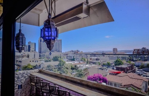 Little Italy Hotel | Bright Suite with Skyline Views in Walkable San Diego Little Italy Hub