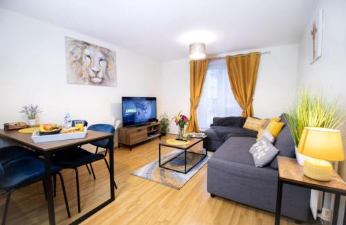 Swindon Apartamento | Brunel Apartment, Sleeps 4, 2 Bedrooms, Free parking, Long stay disc