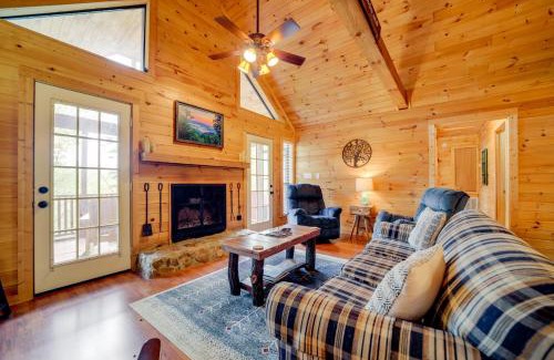 Bryson City Casa | Bryson City Vacation Rental - Hot Tub and Lake Views