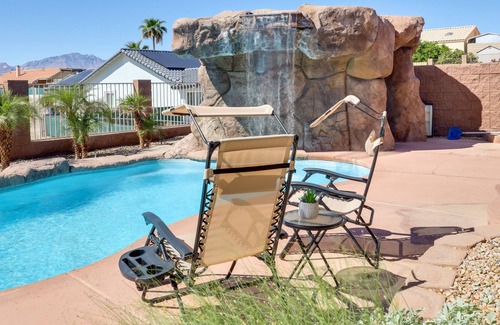 Sunridge Estates Casa | Bullhead City Vacation Rental: Private Pool & Spa!