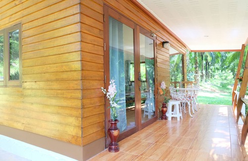 Khlong Thom Casa | Bungalow cerca de la cascada de aguas termales