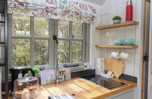 Swimbridge Cabaña | BURR 1 SHEPHERDS HUT, romantic, country holiday cottage in Barnstaple