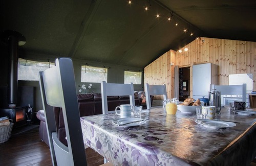 Llangennith Alquiler De RV | Burryholmes - Safari Glamping Tent - Llangennith