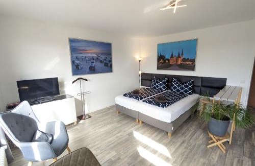Bargteheide Apartamento | Business-Apartment Rathausstraße - 34qm Privatssphäre