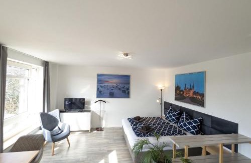 Bargteheide Apartamento | Business-Apartment Rathausstraße - 34qm Privatssphäre