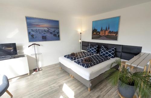 Bargteheide Apartamento | Business-Apartment Rathausstraße - 34qm Privatssphäre