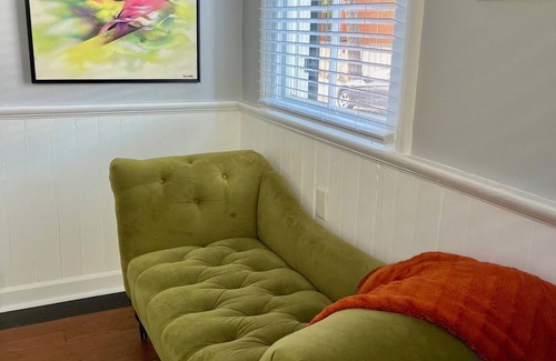 New Orleans Casa | Bywater Historic Shotgun Cottage, a block from the river and Crescent Park.