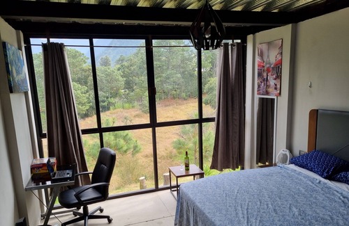 Tetela de Ocampo Cabina | Cabaña con Vista a las Montañas