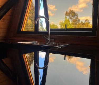 Temuco Chalet De Esquí | Cabaña Alpina Elevada, diseño Único