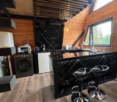 Temuco Chalet De Esquí | Cabaña Alpina Elevada, diseño Único