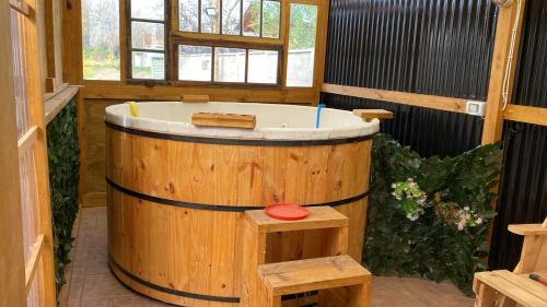 Coinco Otro | Cabaña con quincho, tinaja y piscina