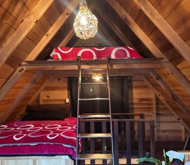 San Jose del Pacifico Chalet De Esquí | Cabaña en el bosque y cerca al río Starlink