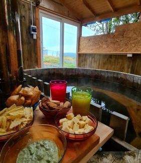 Quellon Apartamento | Cabaña Terraza a las estrellas