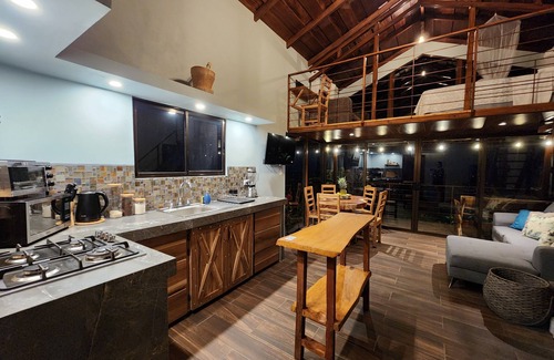 Peñas Blancas Cabina | Cabañas Caeli Rainforest Glass Cabin La Perezosa La Fortuna