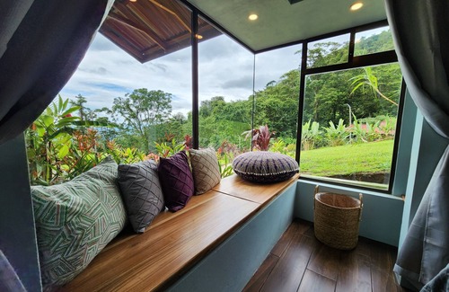 Peñas Blancas Cabina | Cabañas Caeli Rainforest Glass Cabin La Perezosa La Fortuna