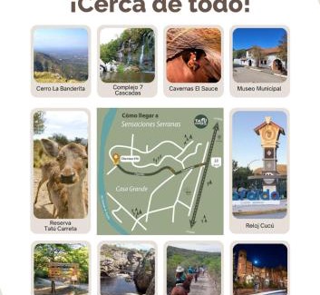 Casa Grande Cabina | Cabañas Sensaciones Serranas