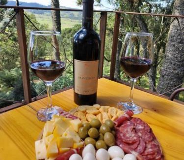Bom Jardim da Serra Chalet De Esquí | Cabana Alpen Ville com Banheira - Rural