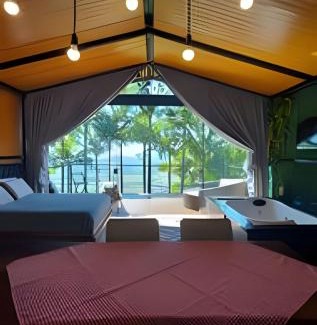 Morro dos Ventura Apartamento | Cabana Vista Ilha/Santo Amaro da Imperatriz