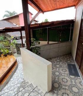 Santo Antonio de Lisboa Apartamento | Cabana com banheira de Hidro e vista para o mar, privativa e tranquila localização excelente