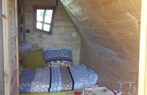 Cerans-Foulletourte Casa | Cabane avec jacuzzi privatif et accès à ferme pédagogique - FR-1-410-459