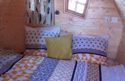 Cerans-Foulletourte Casa | Cabane avec jacuzzi privatif et accès à ferme pédagogique - FR-1-410-459