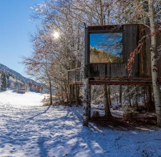 Autrans-Meaudre-en-Vercors Casa | Cabane perchée La Résilience sur le plateau du Vercors