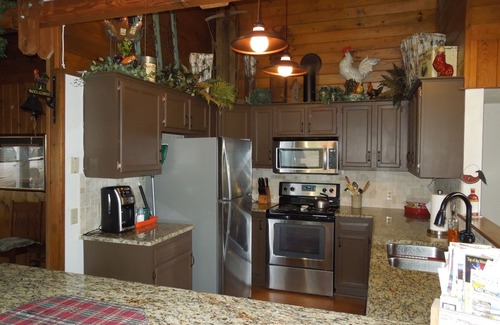 Eureka Springs Cabina | Hermosa privada Chalet,, tranquilo en Eureka Springs - Plazas 8