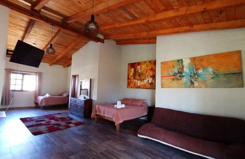 Mascota Casa | Cabin for 8 people - Firepit, BBQ area & Nature at Rancho La Esmeralda