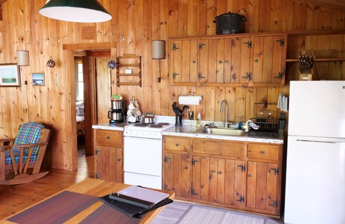 Bar Harbor Cabina | Casa rural relajante en la costa norte del monte. Isla desierta