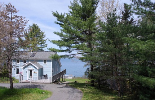 Bar Harbor Cabina | Casa rural relajante en la costa norte del monte. Isla desierta