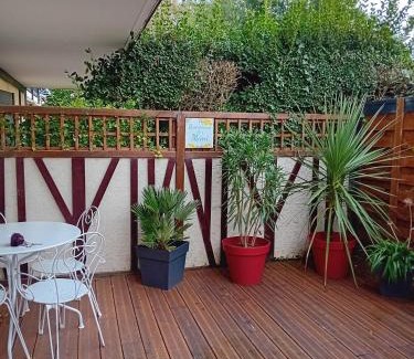 Cabourg Apartamento | Cabourg agréable T2 résidence calme - Terrasse 20m2 - Animaux bienvenus